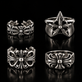 The Silver Statement Rings |4 rings